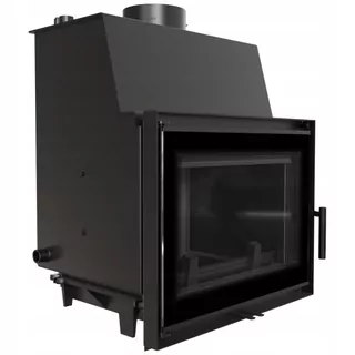 Krb s vodným plášťom Kratki Zosia Deco 14 kW čierny